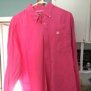 Men’s long sleeve button down